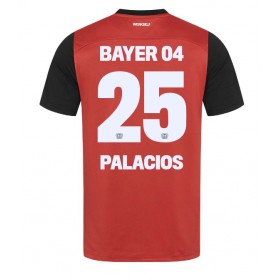 Bayer Leverkusen Exequiel Palacios #25 Hjemme skjorte 2024-25 Kortermet